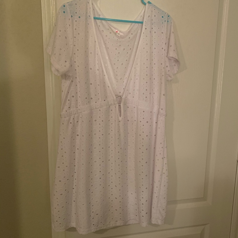 Bathing suit coverup dress